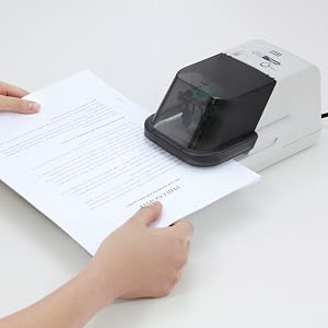 Powerful, Noiseless, Rapid, Automatic, Touchless Electric Flat Clinch Stapler