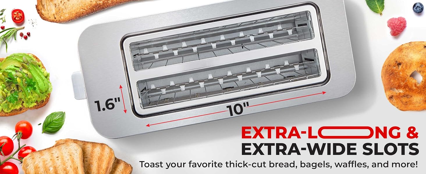 4 slice toaster
