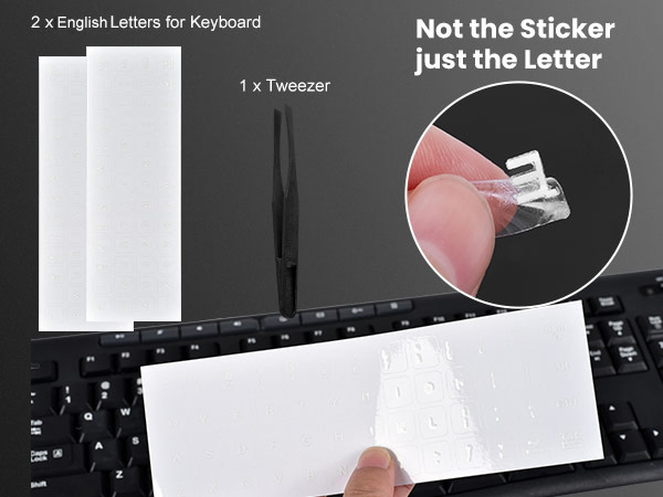 english keyboard stickers