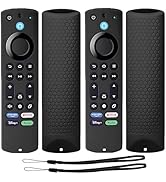TOKERSE 2Pack Silicone Remote Case for Fire TV Stick 4K Max 2nd Gen/Toshiba/Insignia/Pioneer/Omni...