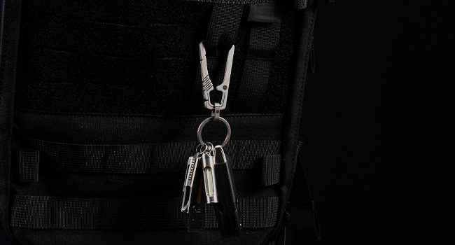 TITANIUM KEYCHAIN