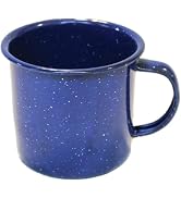 Alpine Mountain Gear 12 oz. Enamel Coffee Mug for Camping/Hiking, Durable Enamel Dishware, by Cad...