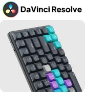 DaVinci Resolve Wireless Shortcut Keyboard