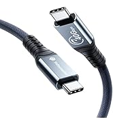 Yottamaster Cable for Thunderbolt 4 Cable w/PD 100W Charging, Type C Dispaly Cable Support 8K/ Du...
