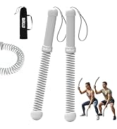 Ropeless Battle Ropes for Home Gym, Portable Cordless Weighted Battle Ropes with Storage Bag, Hig...