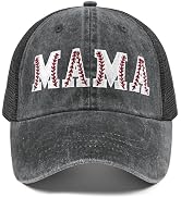 Mama Ponytail Trucker Hat Mothers Day Birthday Gifts for Mother Mom Mama Embroidered Adjustable W...