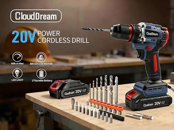 POWERCORDLESS DRILL