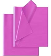 Purple Tissue Paper for Gift Bags - 30 Sheets of Purple Wrapping Tissue Paper Bulk Packaging Pape...