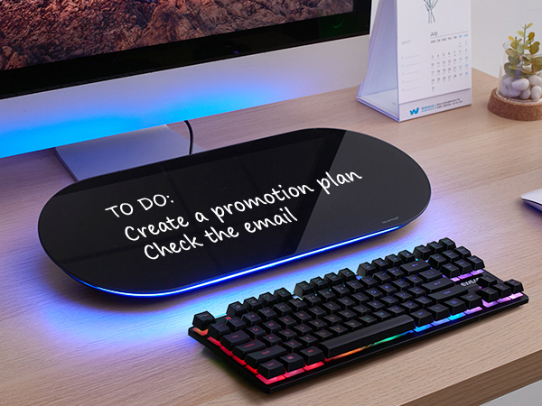 led dry erase board