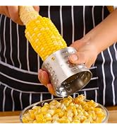 Silvercorn Premium Stainless Steel Corn Thresher Stripper & Peeler - Magic Corn On The Cob Remova...