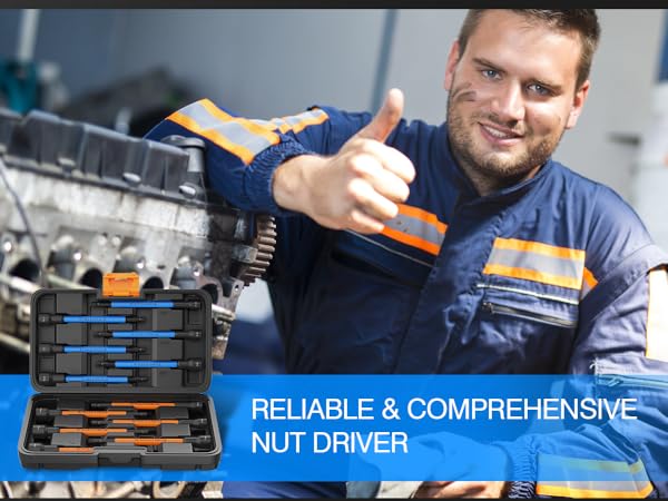 1/4 hex nut driver set