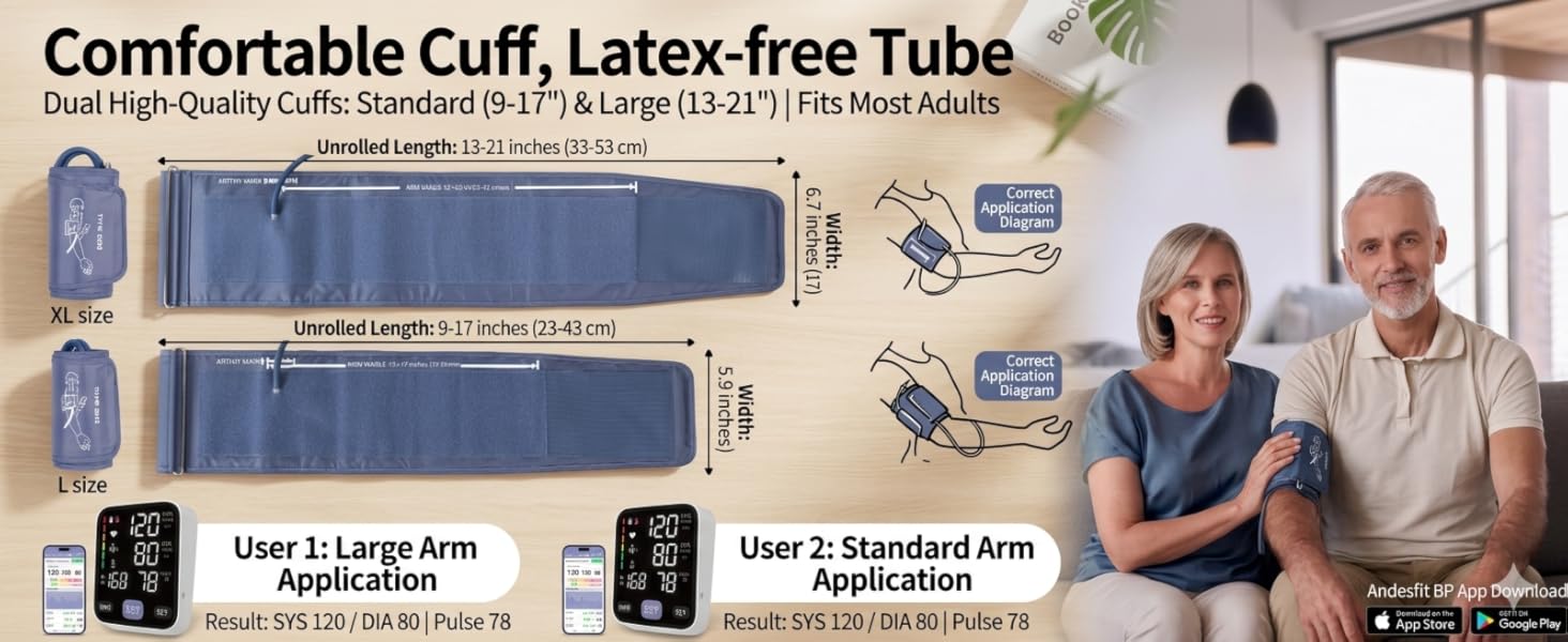 Blood pressure monitors for home use