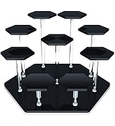 Acrylic Display Stand,Display Stand for Funko POP Figures, 9-Tier Perfume Organizers and Storage ...