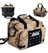 VIGEGARI Pistol Shooting Bag - Tactical Handgun Case, Ammo, Gun Carrying Case