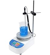 WEST TUNE Touchable LCD Screen Hotplate Magnetic Stirrer with Program Setting Function, 380?/716?...