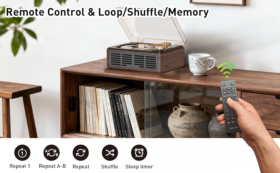 cd player with remote control
