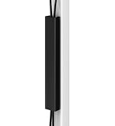 Steel Magnetic Cable Management Channel - Putilsen Mount 14 inch Cord Organizer Under Desk, Verti...