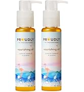 PROUDLY Nourishing Baby & Hair Oil by Gabrielle Union & Dwyane Wade, Baby Oil Gel for Dry, Sensit...