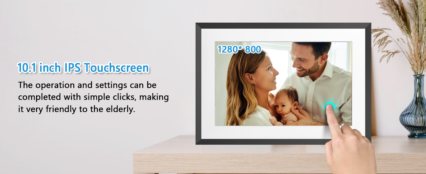 10.1 Inch WiFi Digital Picture Frame Digital Photo Frame