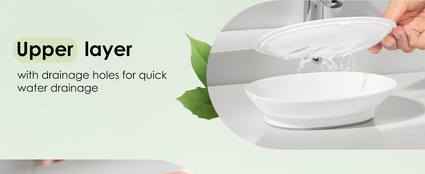 upper layer for quick drainage