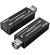 Hereta Mini 4K HDMI to LC Fiber Extender 10.3Gbps Video Converter Ultra HD Optical Transceiver wi...