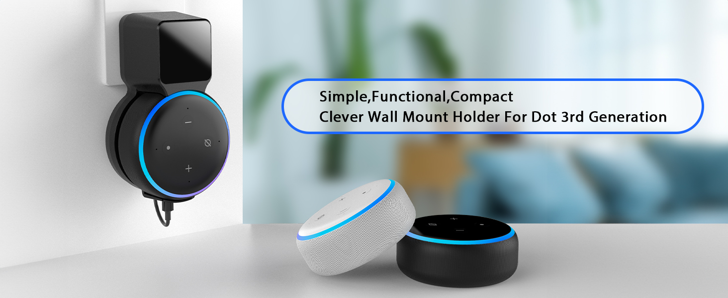 Echo Dot 3rd Gen Mount