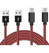 Micro USB Charger Cable, (2Pack, 3.3FT) Micro USB Cable for Old Kindle E-Readers, Paperwhite, Oas...