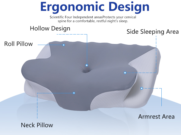 cervical pillow for neck pain relief