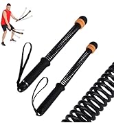 Weighted Battle Ropes, 2 Pack Portable Cordless Ropeless Battle Ropes for HIIT & Cardio, Full Bod...