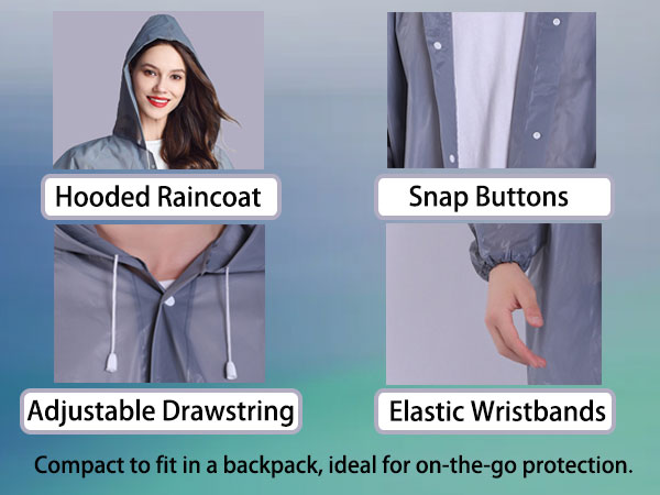hlkzone 2 pack hking raincoats