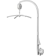 AFUNTA 26 Inch Baby Mobile for Crib, Adjustable Screw Crib Mobile Arm with Music Box Holder, Crib...