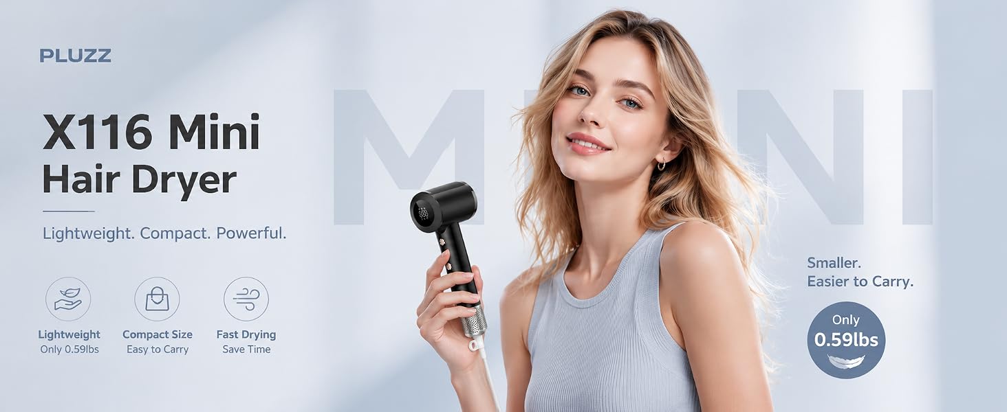 mini hair dryer