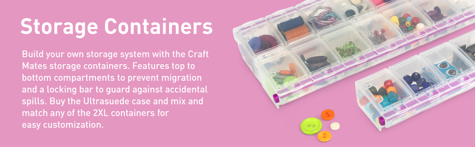 craft mates storage containers description