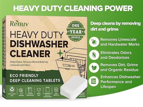 dishwasher cleaner and descaler