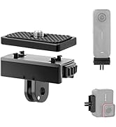 Forevercam Quick Release Mount for Insta360 X5 X4 X3 Ace/Ace Pro/Ace Pro2 Aluminum Alloy Foldable...