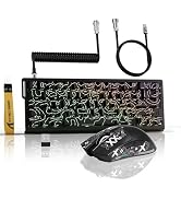 ATTACK SHARK X11 & X68 PRO HE Wireless Gaming Combo,Rapid Trigger Hall Effect Magnetic Switch 8K ...