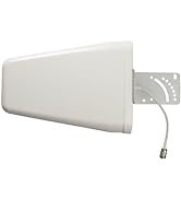 TECHTOO New Wide Band Directional Antenna 700-2700 MHz for Wilson Cellphone Amplifier/Cellular S...