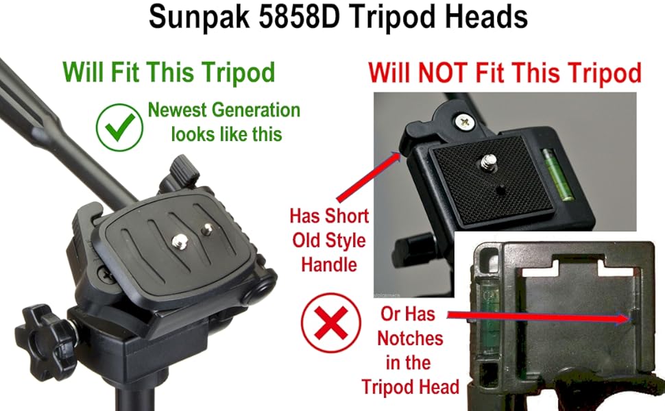 sunpak quick release plate
