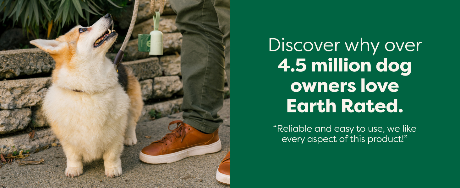discover why 4 million dog owners love Earth Rated