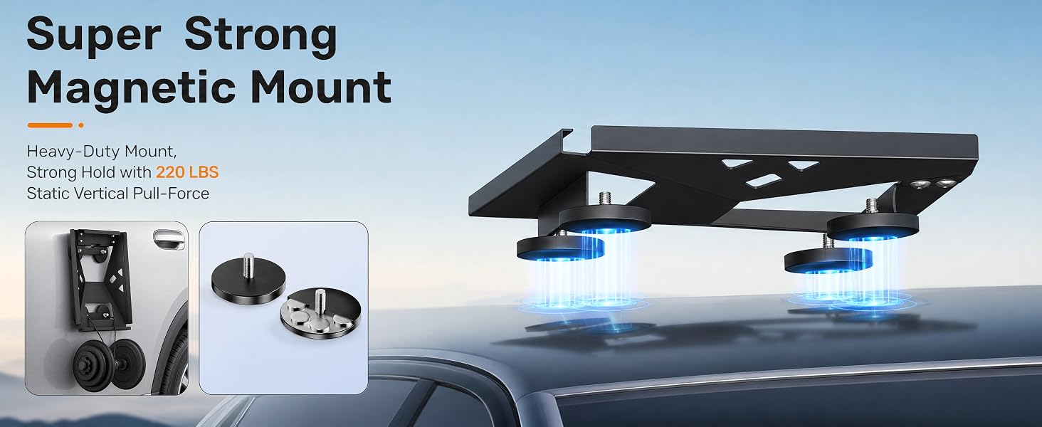 Super-Strong Magnetic Mount