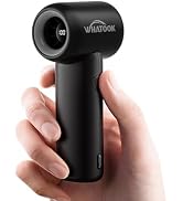 WHATOOK Mini Pocket Fan Portable Handheld Fans,3000mah Small Rechargeable Turbo Personal Fan Trav...