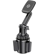 WixGear Magnetic Cup Holder Phone Mount, Extendable Arm Universal Car Cup Holder Adjustable Base ...