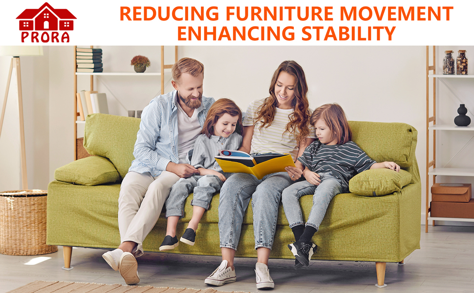 reducing furniture movement enhancing stability