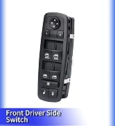 Front Left Driver Side Power Master Window Switch Compatible with 2011–2014 Dodge Durango, 2011-2...