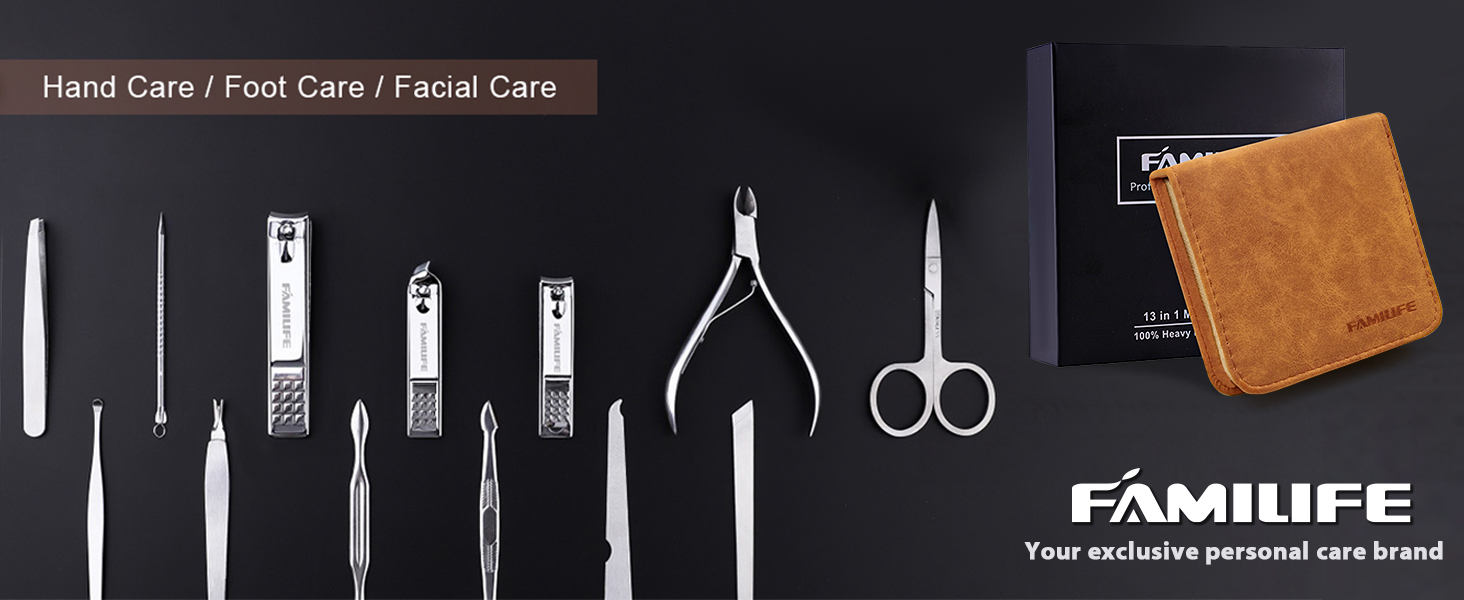 nail clippers tool kit cuticle trimmer pedicure kit tool set cuticle remover manicure set buffer