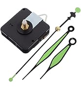 OSALADI Sweat Suit 1 Set Clock Motors Wall Clock Movement Glow in The Dark Clock Hands Kit Quartz...