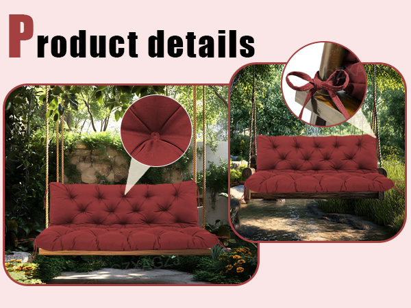 lawn swing cushions