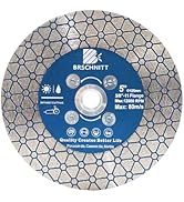 Diamond Saw Blade Tile Cutting Disc - BRSCHNITT 5 Inch for Cutting Granite Porcelain Ceramic Marb...