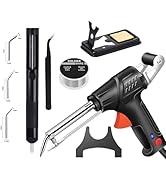 Soldering Iron Kit, Multifunctional Handheld Welding Machine, Portable External Heated Industrial...