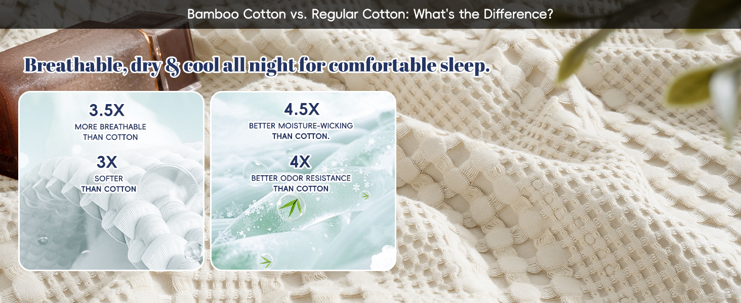 Cooling Waffle Blanket